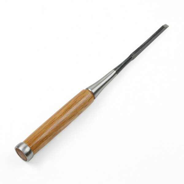 乐天商城 - 本職用 高級 厚鑿 6mm 白紙鋼 ほんまもんオリジナル（大工道具 鑿 のみ ノミ 父の日 プレゼント 退職祝い)