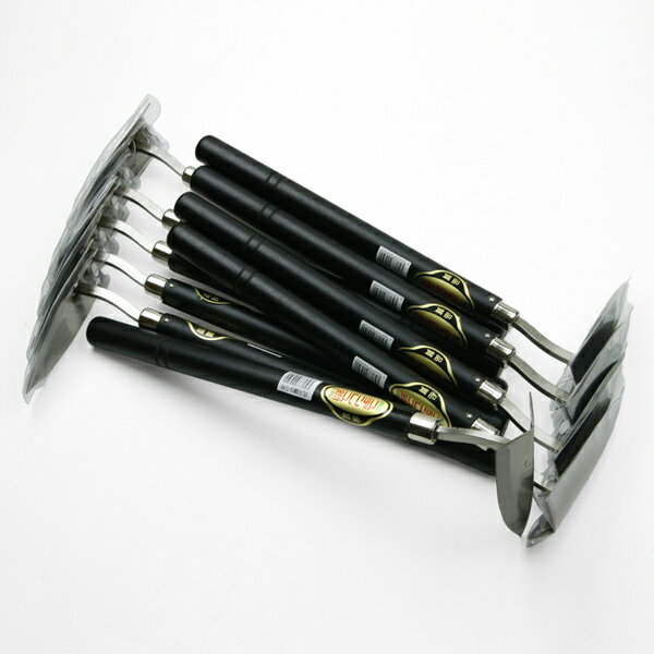 片手 両刃鎌 ステンレス製 10丁まとめ売り（草削り 園芸用具 農作業 ガーデニング 除草作業 遺跡発掘)