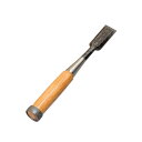 ねずみ 追入鑿 赤樫柄 24mm 播州三木 職人手造り(大工道具 追入れ鑿 大入ノミ のみ)