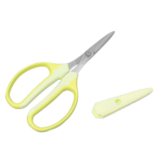 アルス クラフトチョキFW-330H-Y イエロー(生花 剪定ばさみ 園芸 家庭菜園 工作)