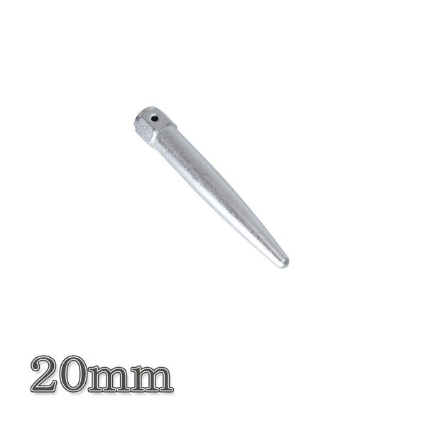 ヨセポンチ 六角頭 20mm×全長160mm ニッケル(形鋼 ボルト孔 ボール芯 穴合わせ)