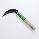 すみれ丸 草取鋸鎌 ビニールサック付き(鋸鎌 縄切り鎌 園芸用品 荷ほどき)