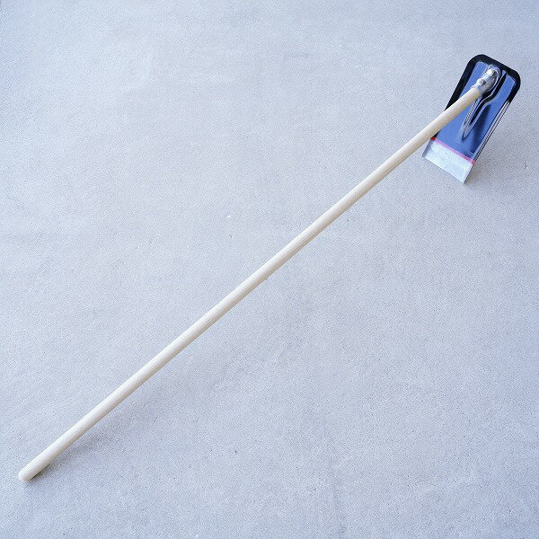 【大型商品配送B】鋼付 谷かき鍬 40度 1500柄付（谷がき鍬 くわ 畑作業 除草 畝上げ 刃付き）