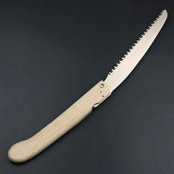 刃物・道具の専門店 ほんまもんのヒシカ印 替刃式 折込剪定鋸 180mm(庭剪定 本職向け 横挽 植木 果樹）｜アングル2