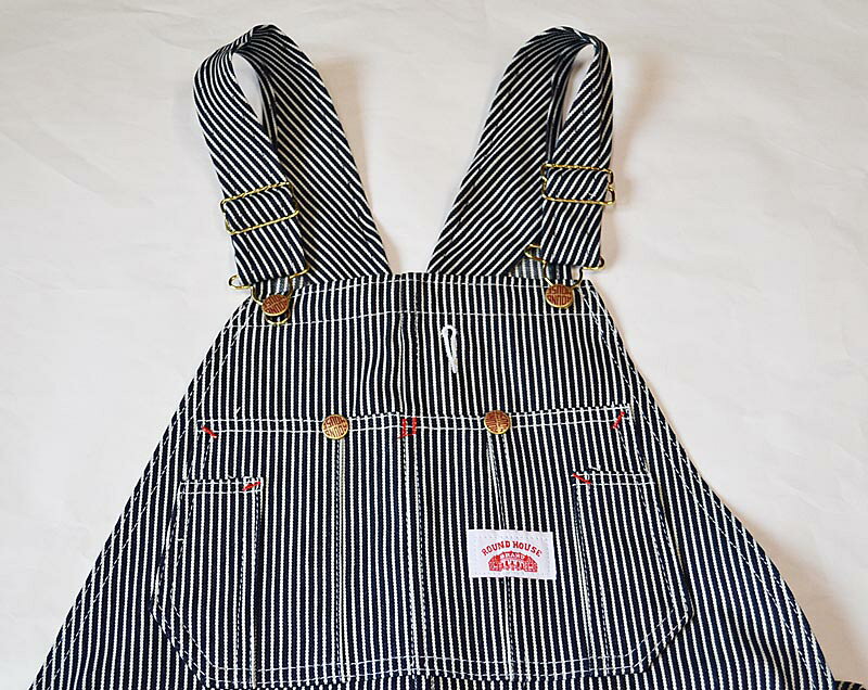 ★ROUNDHOUSEラウンドハウス★#45ビンテージエンジニアーオーバーオールMADE IN USA