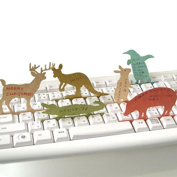 キーボードに立てるメモ!Deng On(デングオン)Small×5個 インテリア雑貨&キッチン雑貨のお店hono おしゃれ かわいい プレゼント ギフト 内祝い...