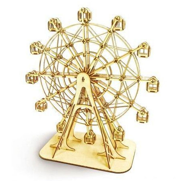 手軽に組み立てられる木製パズル!Wooden Art ki-gu-mi 観覧車 インテリア雑貨&キッチン雑貨のお店hono おしゃれ かわいい プレゼント ギフ...