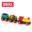 【ラッピング対応】電池で動く3種のトレイン！ BRIO（ブリオ）バッテリーパワーアクショントレイン 【BRIO】 ブリオ プレゼント 出産祝い 木のおもちゃ 玩具 電車 【BRIO ブリオ】