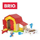 【ラッピング対応】農場のお手伝い！ BRIO（ブリオ）ファームプレイセット木のおもちゃ 出産祝い 【BRIO ブリオ ファームプレイセット　農場　プレゼント】