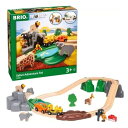 人気の木製レールウェイシステム!”BRIO(ブリオ)”サファリアドベンチャーセット【ブリオ 木製レールセット 木のおもちゃ】