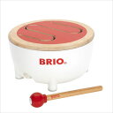 【ラッピング対応】家族みんなで楽しめる! BRIO(ブリオ)ドラム 出産祝い 木のおもちゃ 玩具 楽器