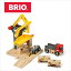 【ラッピング対応】荷物はここで降ろします！BRIO（ブリオ）貨物ステーション【BRIO】ブリオ プレゼント 出産祝い おもちゃ 貨物ステーション 貨物 クレーン 木のおもちゃ ブリオ 玩具【BRIO ブリオ】【プレゼント プチギフト 子供 にも！】