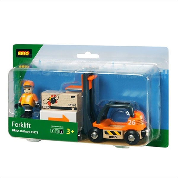 フォークリフトで荷物を運ぼう！ BRIO（ブリオ）フォークリフト 【BRIO】 ブリオ ...