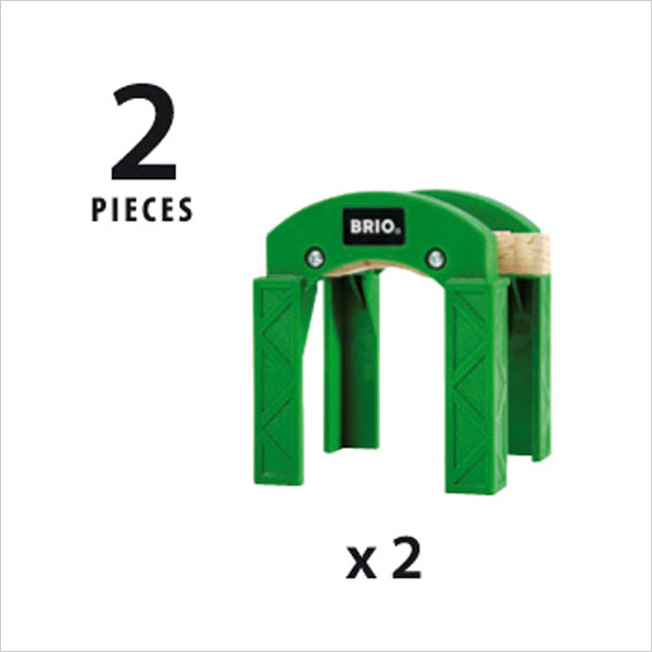 レールを繋げたり、積み上げたりアレンジしよう！ BRIO（ブリオ）積み上げサポート 【BRIO】 ブリオ プレゼント 出産祝い おもちゃ 積み上げサポート 木のおもちゃ ブリオ 玩具【BRIO ブリオ】【プレゼント プチギフト 子供 にも！】