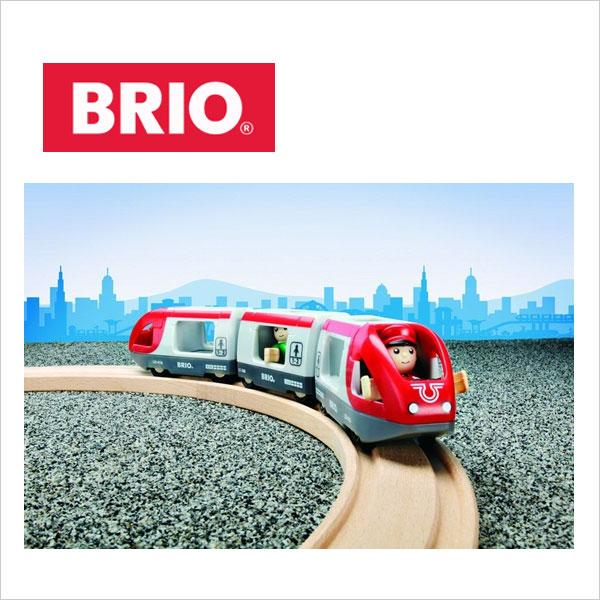 車内に乗せて出発！ BRIO（ブリオ）トラベルトレイン 電車 列車 トラベルトレイン ブリオ 