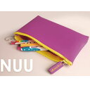 シリコンを縫製したジッパーポーチ! NUU(ヌウ) 【小物入れ】【ミニポーチ】【シリコン】(4)
