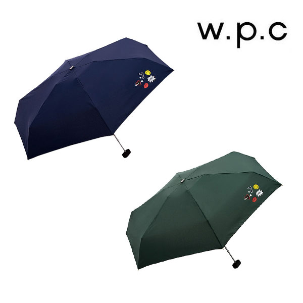 雨の日も楽しくなる！w.p.c Smiley patch mini 折りたたみ傘 軽量 晴雨兼用 uvカット メンズ レディス 折り畳み傘 耐風 雨傘 超撥水 速乾 折れにくい 通勤 通学 ビジネス コンパクト 傘 かさ カサ ケース 防水 薄い 頑丈 丈夫 シンプル ギフト 撥水 日傘 カーキ ネイビー