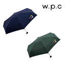 雨の日も楽しくなる！w.p.c Smiley patch mini 折りたたみ傘 軽量 晴雨兼用 uvカット メンズ レディス 折り畳み傘 耐風 雨傘 超撥水 速乾 折れにくい 通勤 通学 ビジネス コンパクト 傘 かさ カサ ケース 防水 薄い 頑丈 丈夫 シンプル ギフト 撥水 日傘 カーキ ネイビー