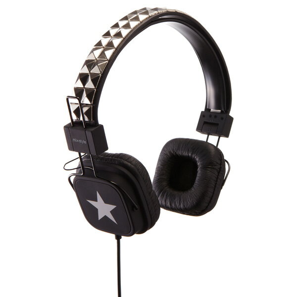 パンクロックなヘッドフォン！ ”mix-style”studs headphones 【ヘッドフォン】【mix-style】【デザイン】 インテリア雑貨＆キッチン雑貨のお店hono おしゃれ かわいい プレゼント ギフト 内祝い 小物