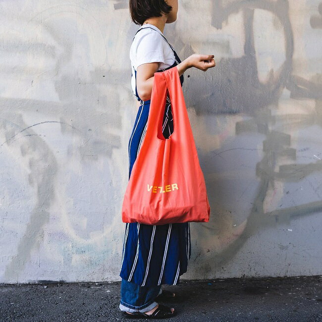 Handbag Type - 薄くて軽いマルシェタイプのエコバッグ！”VETLER”ECO BAG MARCHE【折りたたみ 大容量 大きめ 軽量 薄手 携帯 常備 マチ】