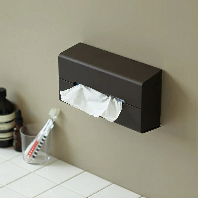 Rakuten - 箱ティッシュ用の壁面ティッシュケース！”ideaco（イデアコ）”tissue case WALL2【ボックスティッシュ 壁掛け】インテリア雑貨＆キッチン雑貨のお店hono おしゃれ かわいい プレゼント ギフト 内祝い 小物