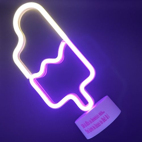 80's風のネオンライト!Neon Light(ネオンライト)【照明 インテリア USB 電池 LED】 [2]