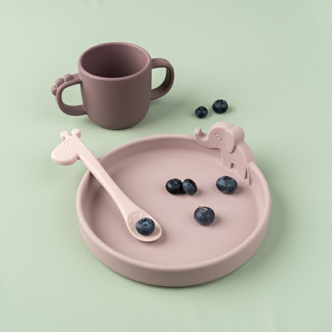 離乳食期の赤ちゃんの為の食器セット!”Done by Deer(ダンバイディア)”peekaboo(ピーカブー)ディナーセット【デンマーク スカンジナビアンデザ...