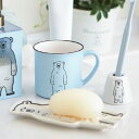 クマがデザインされた陶器製のソープトレイ!BEAR ソープディッシュ【石鹸 石けん 皿 日本】 インテリア雑貨&キッチン雑貨のお店hono おしゃれ かわいい ...