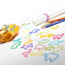 愛着と驚きがある動物フォルムの輪ゴム! Animal Rubber Band(アニマルラバーバンド)6ピースパック 【輪ゴム】【ゴム】【あさいち】【アニマルラバ...