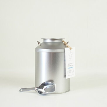 クリーニング屋さんが作るミルク缶の洗濯洗剤。 とみおかクリーニングミルク缶入りオリジナル洗濯洗剤