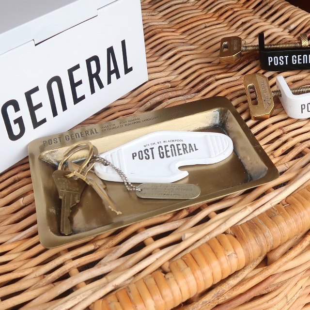ビンテージ風のマネートレー!”POST GENERAL”GOOD VIBE TRAY(グッドバイブトレー)レクト S 【トレイ ヴィンテージ 工業 インダストリ...