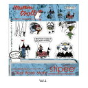 貼って剥がせるクリアブックマーク!stipee(スティッピー)ムーミン×5セット インテリア雑貨&キッチン雑貨のお店hono おしゃれ かわいい プレゼント ギ...