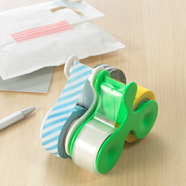 卓上で便利なテープカッター!Tape+Tape(テープテープ)×5個【マスキングテープ セロハンテープ +d アッシュコンセプト プラスディー】 インテリア雑貨...