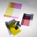 【在庫限り特価!90%off♪】Colours series ”F”ファイルケース【透明 クリアファイル A4 A3 ファイリング ステーショナリー PVC カ...