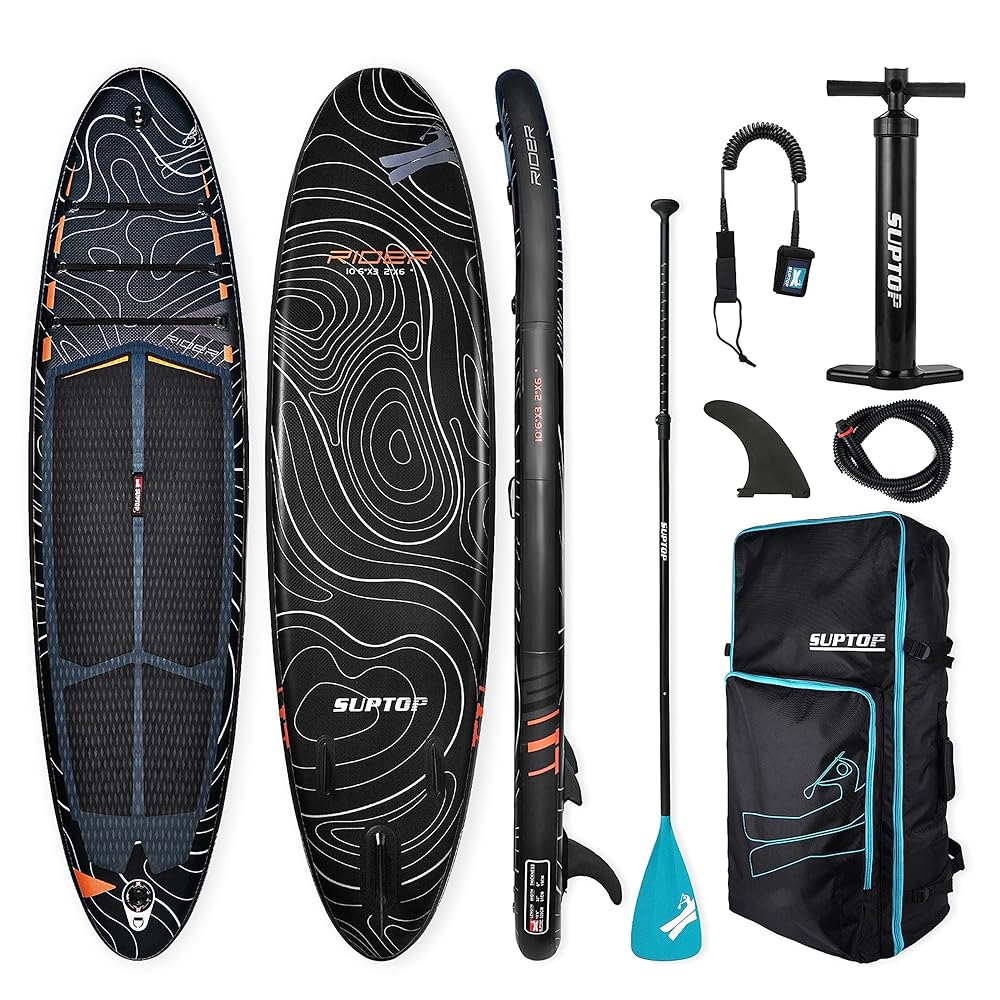 「訳あり特価品★展示品につきお買い得価格★」SEAPLUS サップボード スタンドアップパドルボード サーフボード 超軽量 バックパック付き 320x81x15...
