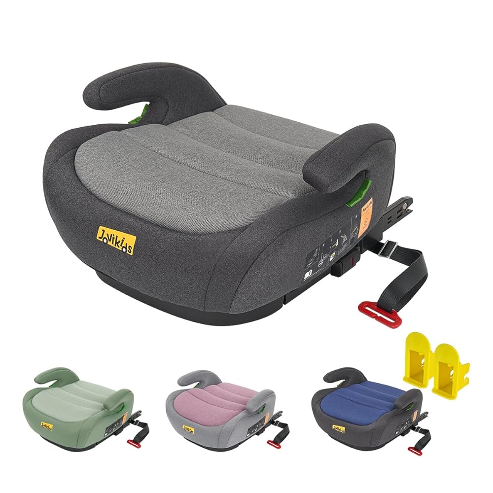 「訳あり新品★外箱段ボールにキズ・汚れアリ・中身は新品です」Jovikids ジュニアシート ISOFIX、R129..