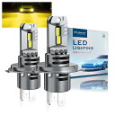 「訳あり特価品★展示品につきお買い得価格★」Sinoparcel H4/9003 LEDフォグランプ, 20000LM 12V車対応, , 2個セット