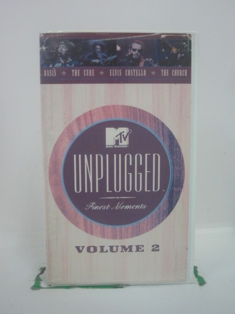 H5 46288šVHSӥǥۡUNPLUGGED FINEST MOMENTS VOLUME2׽б顧/奢/饤