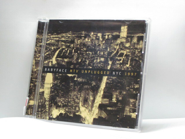 H4 11052【中古CD】「MTV&#174;UNPLUGGED NYC 1997」BABYFACE