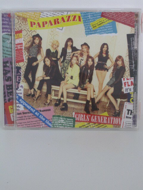 H4 14590【中古CD】「Girl`s Generation PAPARAZZI」少女時代