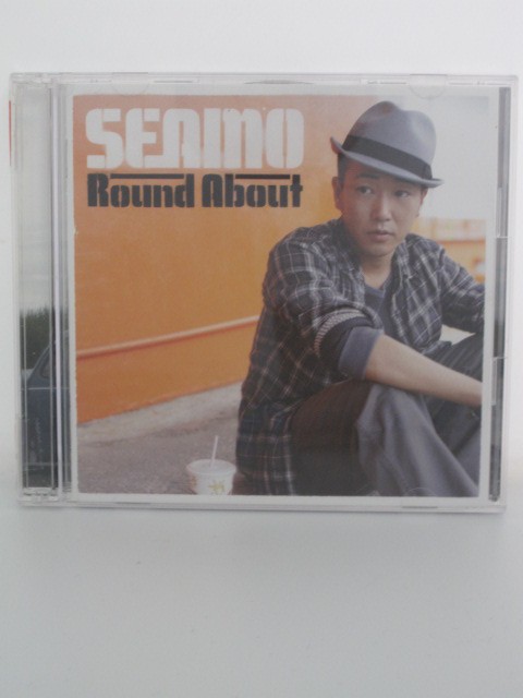 H4 14833【中古CD】「Round About」SEAMO 2枚組（CD+DVD)。CD 1「SEAMOGoGoGo」2「ラップの花道」3「Fly Away」他。全16曲収録。DVD「SEAMOの珍プレー好プレー(LIVEダイジェスト)」全1曲収録。