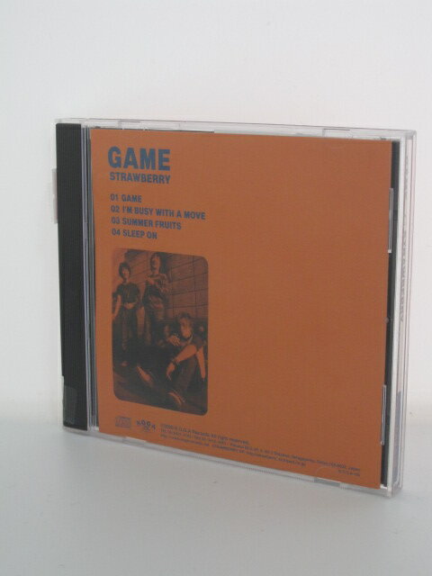 H4 15376【中古CD】「GAME」STRAWBERRY。 1