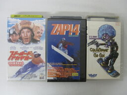 HVS02167【送料無料】【中古・VHSビデオセット】「ZAP!4 snow prisoner スノーボードアカデミー　カリフラワー・ゴー・ゴー」