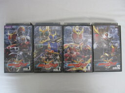 HVS02269【送料無料】【中古・VHSビデオセット】「仮面ライダークウガ Vol.1.7.8.12」