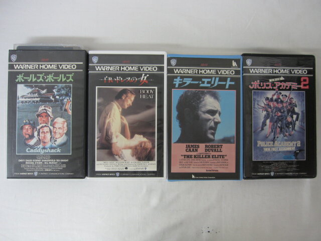 HVS02546【送料無料】【中古・VHSビデオセット】「ポリスアカデミー、キラー・エリート、白いドレスの..