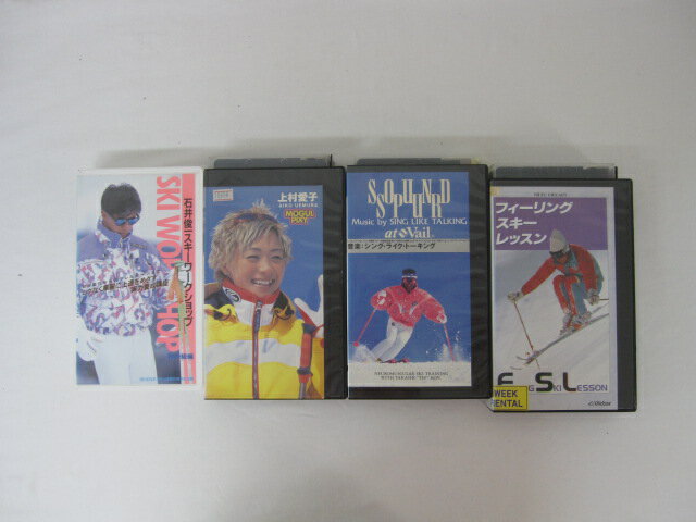 HVS01122 [免運費] [二手 VHS 視頻集] [感覺滑雪課程 ] 上村愛子 ...