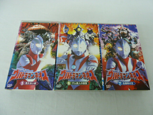 HVS01674【送料無料】【中古・VHSビデオセット】「ウルトラマンネオス Vol.5.6.7」