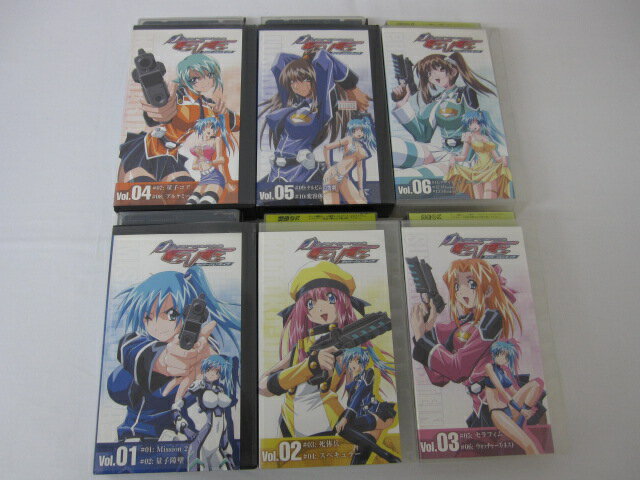 HVS00155　【送料無料】【中古・VHSビデオセット】「ダイバージェンス・イヴ Vol.1-6」