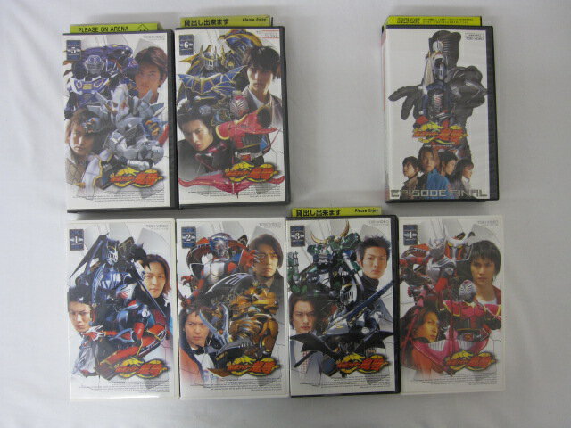 HVS00190 【送料無料】【中古・VHSビデオセット】「仮面ライダー龍騎 Vol.1-6 劇場版 ...