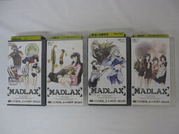 HVS00361　【送料無料】【中古・VHSビデオセット】「MADLAX Vol.3.4.5.6のみ」